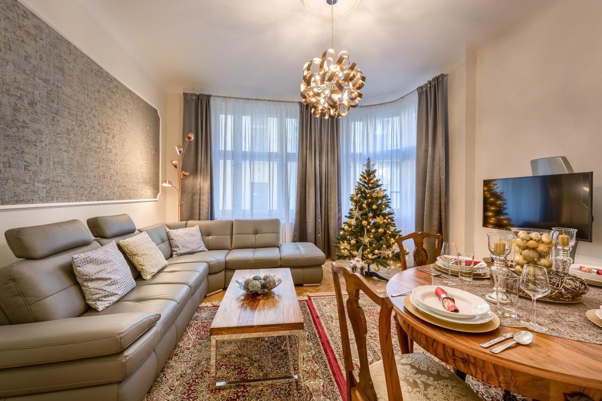 Pragueone Apartment,A/C,Terrace Habitación foto